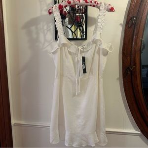 Lulus sleeveless Ruffled mini dress